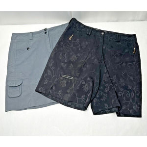 Jamie Sadock Sz 6 Hybrid Golf Skort Gray and Womens Size 6 Golf Shorts Lot of 2